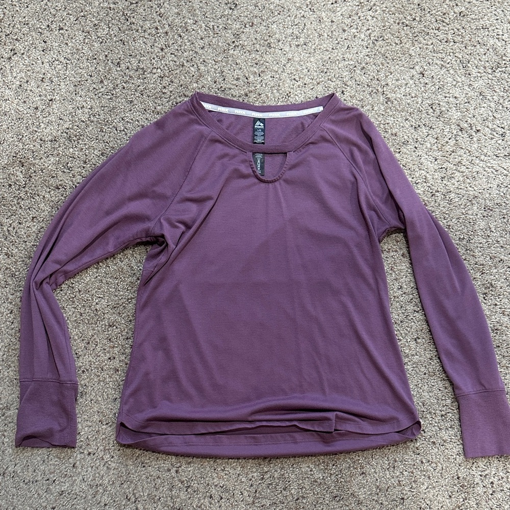 RBX Women's Mauve Long Sleeve Top